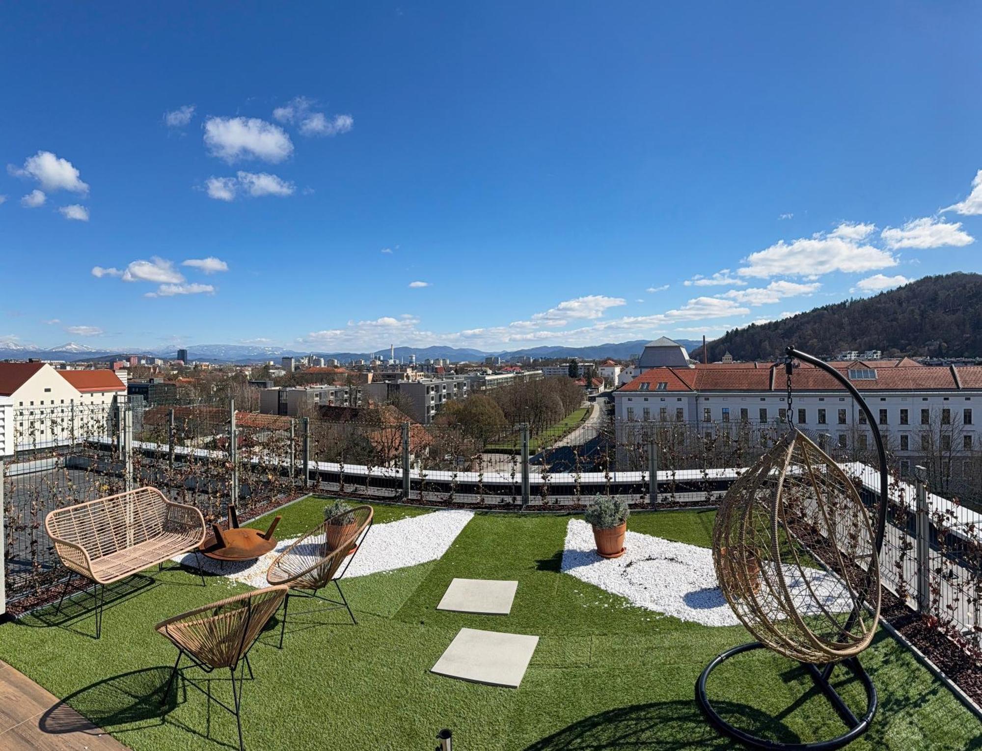 Garden Residence Любляна Екстер'єр фото
